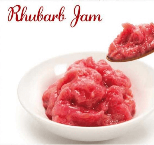 ルバーブの生ジャム